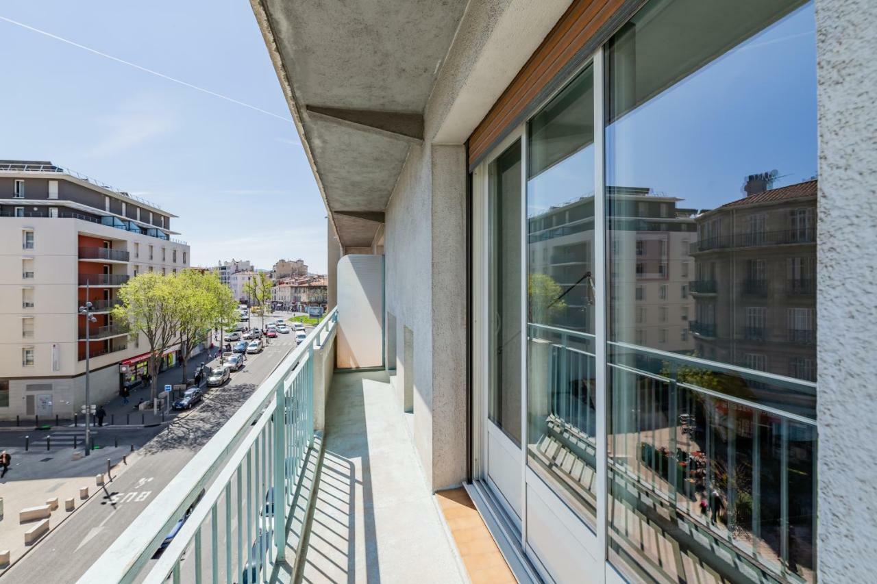 Teo Sud Les Balcons Du Nouveau Marseille, Lumineux, Spacieux Et Bien Equipe Екстериор снимка